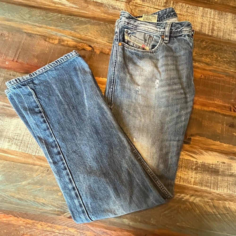 Diesel Industry New-Fanker Reg Slim boot cut Men’s Jeans. Sz 29 L 32 100% cotton